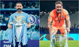 Một cầu thủ Man City cứ ra sân 10 phút là giành 1 cúp