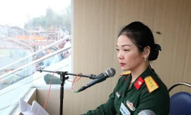 Giọng đọc Lễ kỷ niệm 70 năm Chiến thắng Điện Biên Phủ: Tôi khóc khi trời đổ mưa