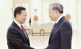 Chủ tịch nước Tô Lâm hội đàm với Thủ tướng Campuchia Hun Manet