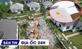 ĐỊA ỐC 24H: TPHCM miễn lệ phí làm sổ đỏ; 49 biệt thự xây trái phép trên đất rừng bị xóa sổ