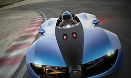 Choáng váng với siêu xe 1 chỗ ngồi Bugatti TypeZero