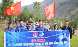 Hơn 2.700 đoàn viên, thanh niên đồng loạt ra quân xây dựng nông thôn mới