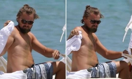 Leonardo DiCaprio lộ thân hình chảy xệ, già nua