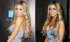 Siêu mẫu PlayBoy diện đồ hở bạo đi từ thiện