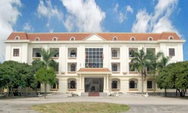 Trụ sở Huyện uỷ Lập Thạch.