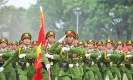 Lực lượng CSND trải qua 60 năm xây dựng, chiến đấu và trưởng thành.