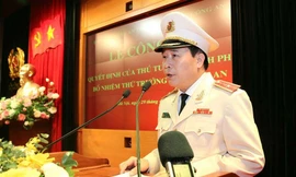 Thứ trưởng Bộ Công an Lê Quốc Hùng thời điểm chưa thăng hàm.