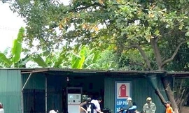 Trạm xăng chui của Công ty Tiến Đạt.