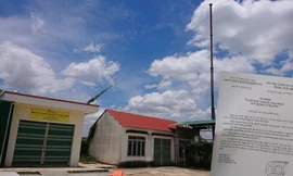 Nơi đặt máy xử lý rác thải y tế huyện Krông Nô 