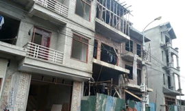 Trong khi những khiếu nại của người dân liên quan đến dự án Khu dân cư khối 2, TP Lạng Sơn chưa được giải quyết thì chính quyền TP Lạng Sơn phân lô bán nền. ảnh: Quang Trường