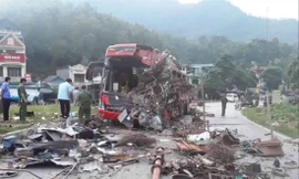 Xe khách tai nạn thảm khốc ở Hoà Bình vào tháng 6/2019 thuộc sở hữu Công ty TNHH Long Giang