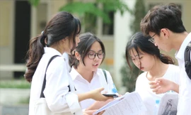 Thí sinh dự thi THPT quốc gia 2019 Ảnh: Như Ý