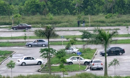 Một trung tâm sát hạch lái xe tại Hà Nội