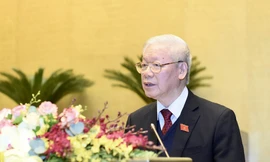 Quốc hội khai mạc kỳ họp thứ 11, Quốc hội khoá XIV Ảnh: Như Ý