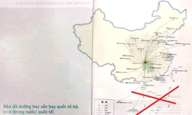 bản đồ du lịch “đường lưỡi bò” phi pháp