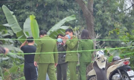 Cảnh sát phong tỏa hiện trường vụ án 