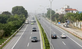 Đường cao tốc Pháp Vân - Cầu Giẽ - ảnh: Như Ý