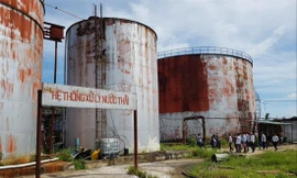 Nhà máy đường của Cty Long Mỹ Phát tại thị xã Long Mỹ, tỉnh Hậu Giang Ảnh: N.H 