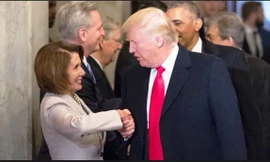 Ông Trump và bà Pelosi. Ảnh: washingtontimes.com