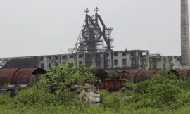  Một hạng mục của Dự án Nhà máy thép Vạn Lợi bỏ hoang nhiều năm nay