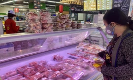 Thịt lợn đông lạnh không thực sự hút khách 