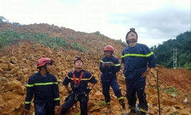 Vụ sạt lở ở thủy điện Rào Trăng 3: Quặn lòng tìm đồng đội