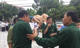 Các CCB Sư đoàn 337 vui mừng ngày gặp lại ảnh: Duy Chiến 