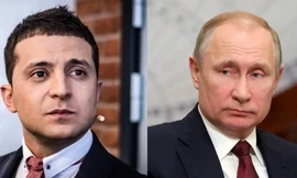 Tổng thống Zelensky (trái) và người đồng cấp Nga: kẻ cần, người không vội? 