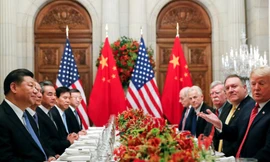 Sẽ lặp lại kịch bản ở Argentina khi lãnh đạo Mỹ-Trung gặp nhau bằng một bữa tối? ảnh: Reuters 