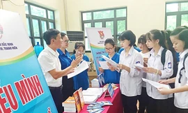 Tỉnh Đoàn Bắc Ninh tư vấn nghề nghiệp cho học sinh