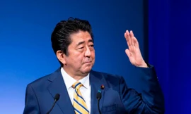 Thủ tướng Nhật Bản Shinzo Abe ảnh: cnn
