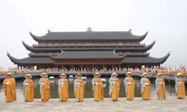 Trung tâm hội nghị quốc tế nơi diễn ra ngày khai mạc Vesak 2019