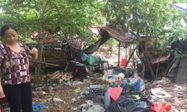 Dân Thủ Thiêm ở tạm ở bán đảo để đi kêu cứu 