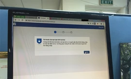 Một tài khoản FB bị tạm khóa do có người lạ thử truy cập trái phép. 