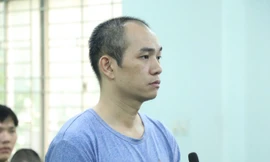 Bùi Thanh Khoa tại phiên tòa.