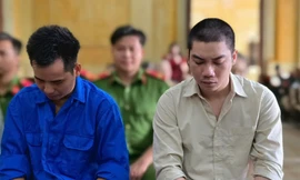 Bị cáo tại phiên tòa.