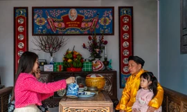 Tết xưa giữa lòng đất mỏ Quảng Ninh