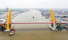 Cận cảnh cây cầu 2.300 tỷ đồng nối đô thị lõi Hải Phòng với đảo Vũ Yên 