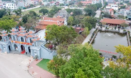 Nhiều trò chơi dân gian tổ chức tại Lễ hội đền Tranh