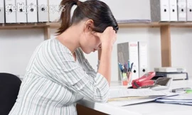 Bà bầu văn phòng dễ nhiễm bệnh