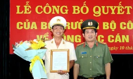 Thượng tá Nguyễn Nhật Trường làm Phó Giám đốc Công an An Giang
