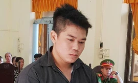 Bị cáo Khang tại tòa