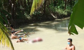 Hiện trường vụ án mạng.