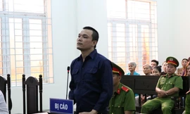 Bị cáo Long II tại phiên toà - Ảnh: Kim Hà