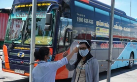 Giám sát chặt khách đến từ Đà Nẵng, Quảng Ngãi cả đường bộ lẫn hàng không