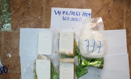 ‘Xách tay’ 6 bánh heroin về Việt Nam, 2 đối tượng bị truy tố