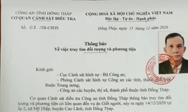 Lộ diện kẻ tình nghi giết người, đốt xác ở Đồng Tháp