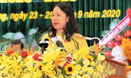 Bà Võ Thị Ánh Xuân tái cử Bí thư Tỉnh ủy An Giang