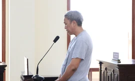 Bị cáo Hải tại phiên tòa - Ảnh: Kim Hà