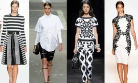 Đen - trắng không bao giờ lỗi mốt